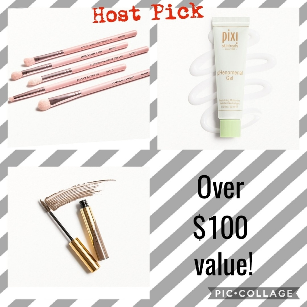 NEW Make up Set - Brushes, Moisturizer & Brow Gel Christmas gift idea